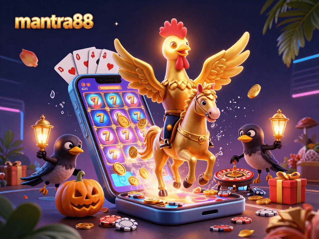 Experience immersive gaming at mantra88 with dynamic slot games and vibrant casino visuals.