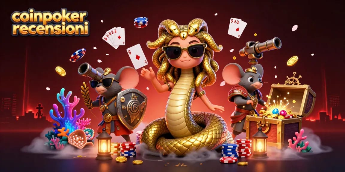 Giocare su CoinPoker recensioni con ottime mani di poker e azione dinamica nel gioco.