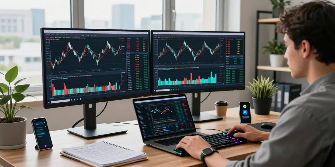 SPY stock trading in a professional cryptocurrency workspace with advanced trading tools, real-time analytics, and digital wallet.