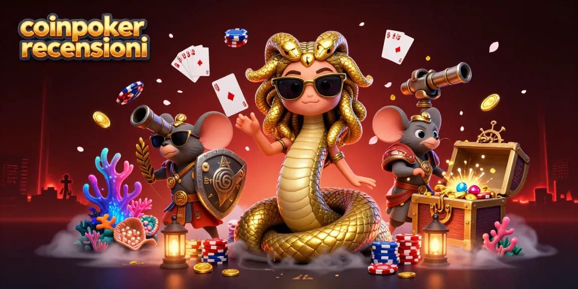 Giocare su CoinPoker recensioni con ottime mani di poker e azione dinamica nel gioco.
