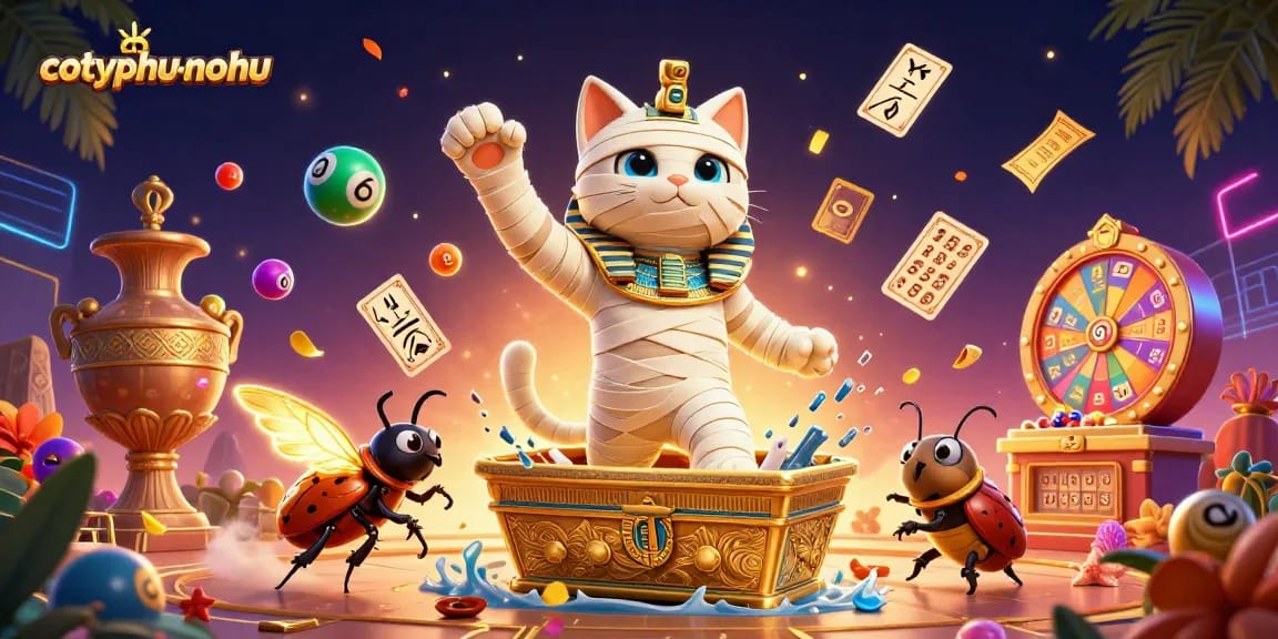 Cotyphu-nohu highlights thrilling gameplay with dynamic characters emerging amidst vibrant casino action.