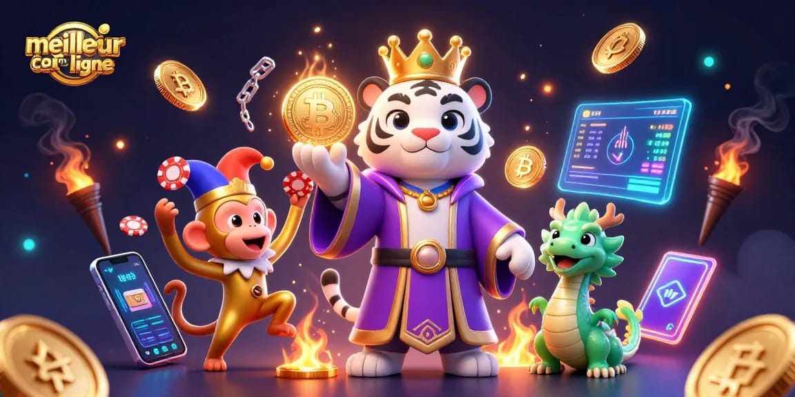 Jouer au meilleur casino en ligne avec un tigre élégant, une grenouille jade et un singe jongleur.