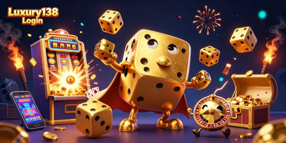 Experience the thrill of Luxury138 Login through vibrant casino games and engaging visuals.