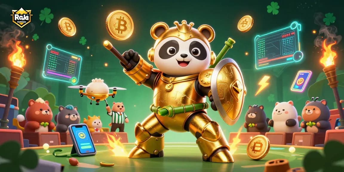 Win exciting rewards with Raja Game in an action-packed digital casino scene.