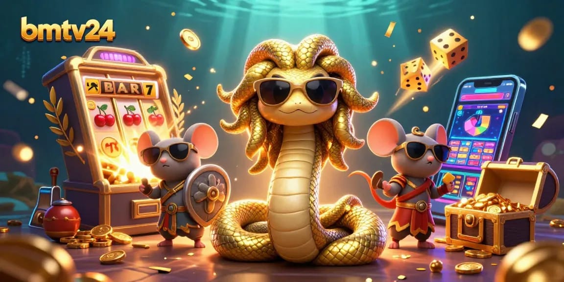 Experience thrilling wins with bmtv24 in this vibrant casino scene showcasing interactive gaming elements.