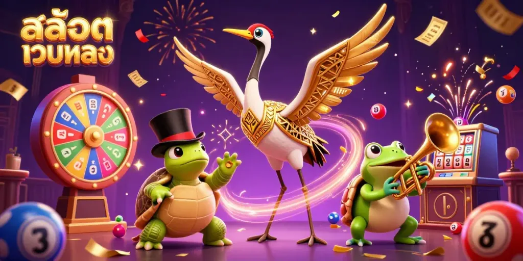 Play exciting games on สล็อตเว็บตรง with colorful lottery balls, dynamic prizes, and a vibrant atmosphere.