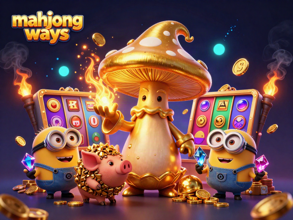 Experience big wins with Mahjong Ways in this vibrant, energetic casino scene.