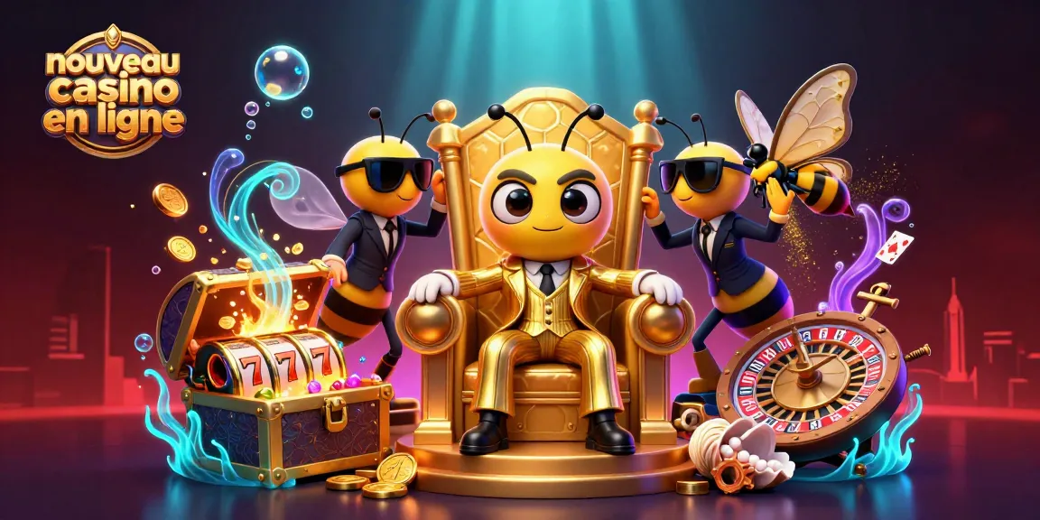 Jouez au nouveau casino en ligne avec des animations captivantes et des personnages 3D dynamiques.