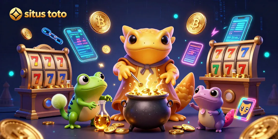 Experience the excitement of situs toto with dynamic casino scenes filled with vibrant elements.