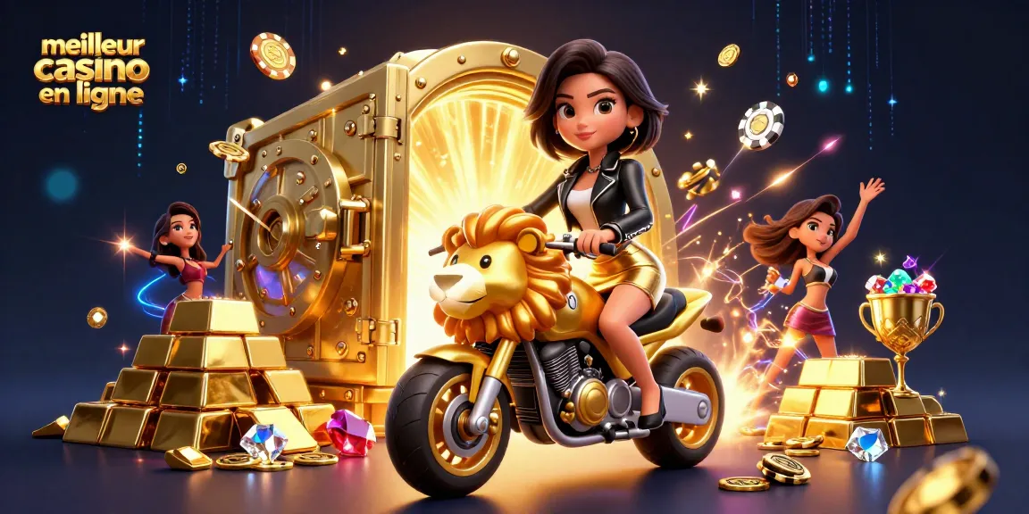 Gagnez au meilleur casino en ligne, mettant en vedette des personnages glamour au milieu de l'or et des bijoux
