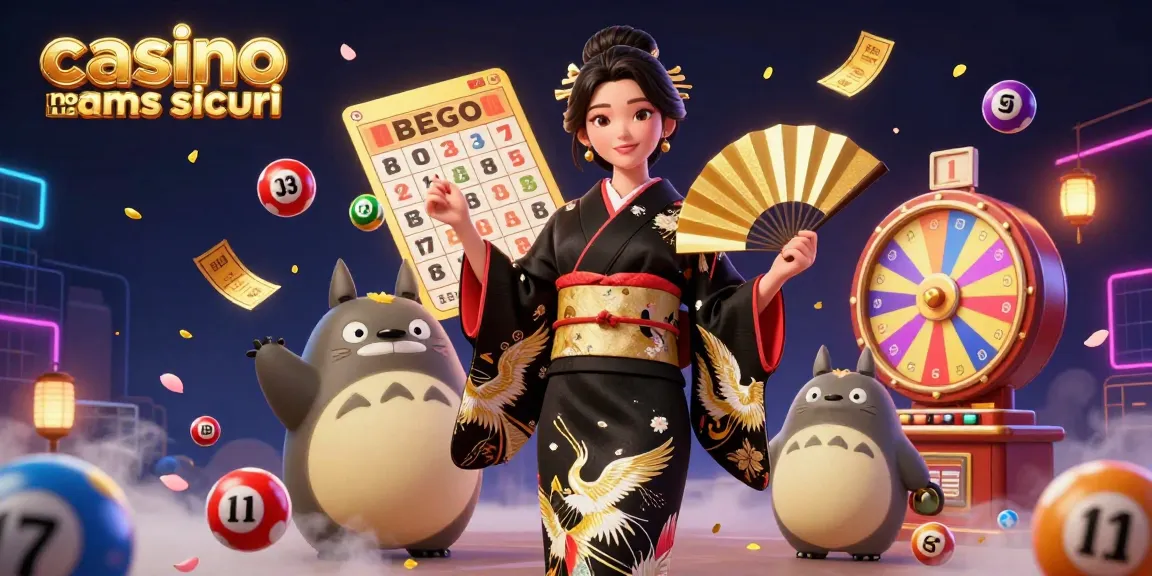 Scopri il dinamico mondo dei casino non aams sicuri, vibrante di elementi colorati delle lotterie e personaggi iconici.