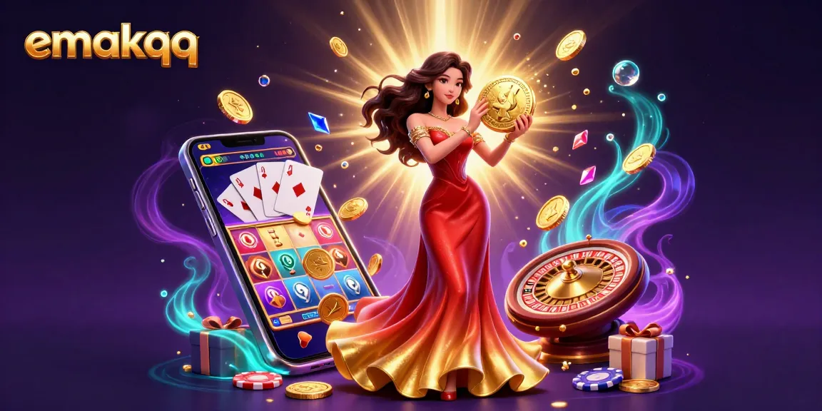 Play exciting PKV games and slot machines at emakqq, the trusted online casino platform!