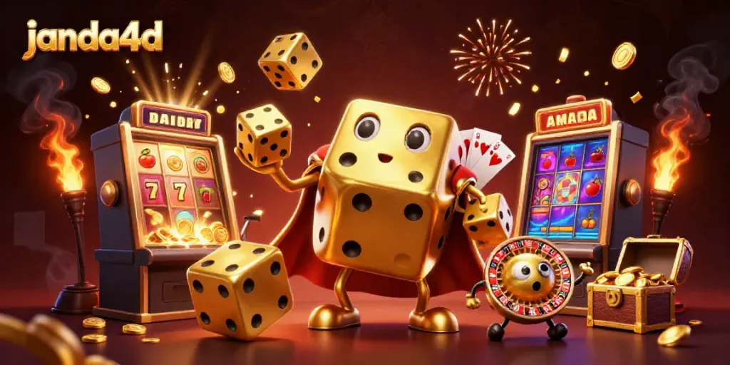 Genggam kesempatan menang besar di janda4d dengan ilustrasi kasino yang penuh aksi.
