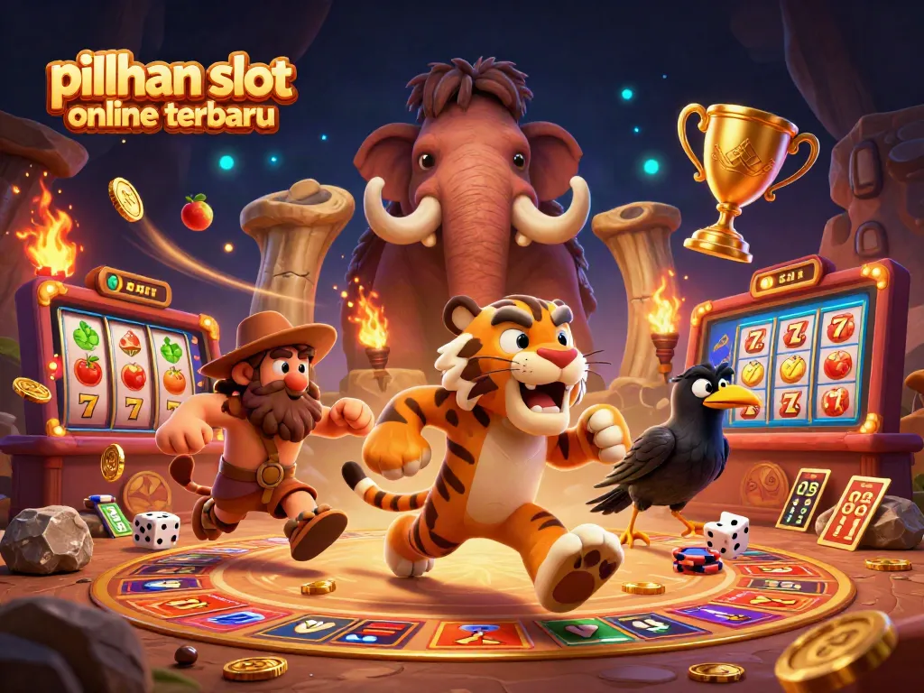 Menangkan RTP dengan pilihan slot online terbaru di ilustrasi kasino 3D yang menarik.