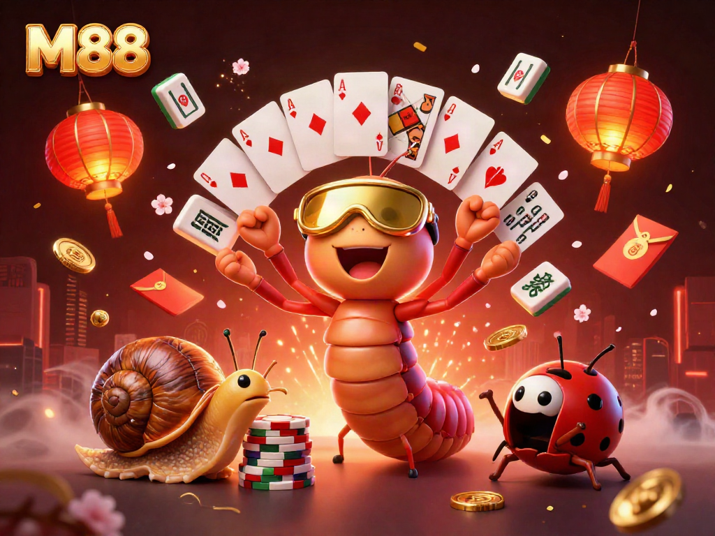 M88 tham gia cá cược sòng bạc trực tuyến cùng các nhân vật vui nhộn và hoạt động ấn tượng.