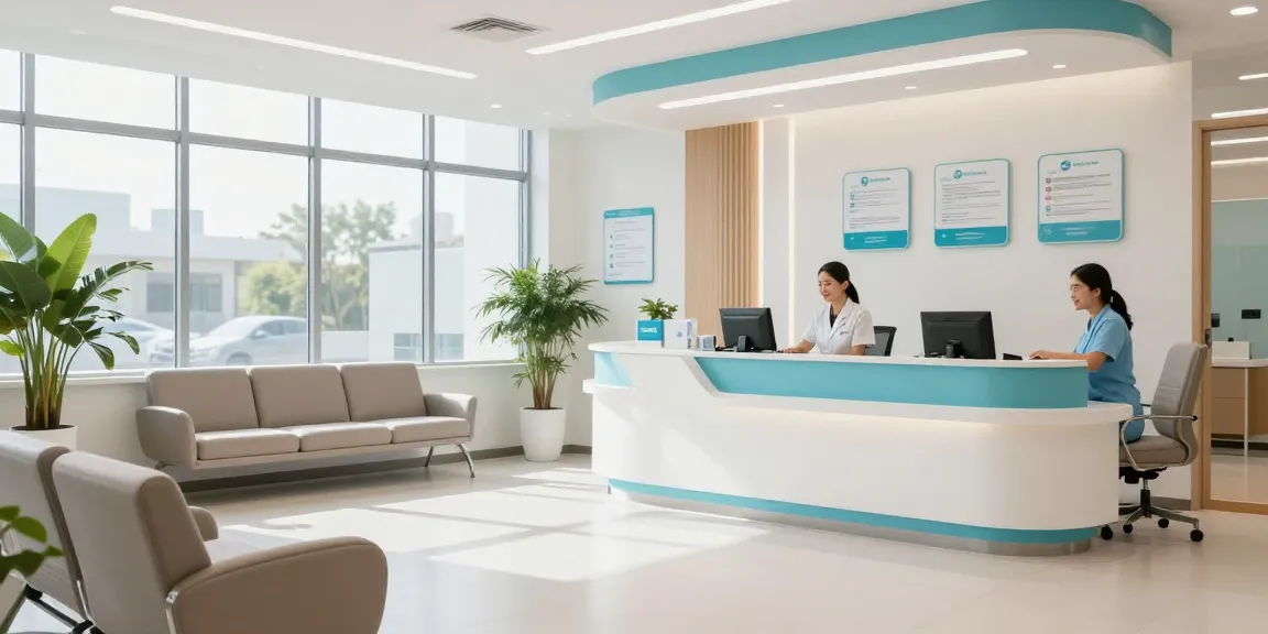 Healthcare setting showcasing Unique Pharma Steroid Shop with a focus on medical services and patient care.