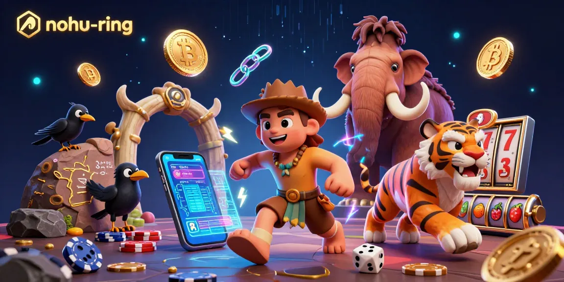 Experience thrilling gameplay with nohu-ring as cowboys battle for jackpots amidst vibrant casino elements.