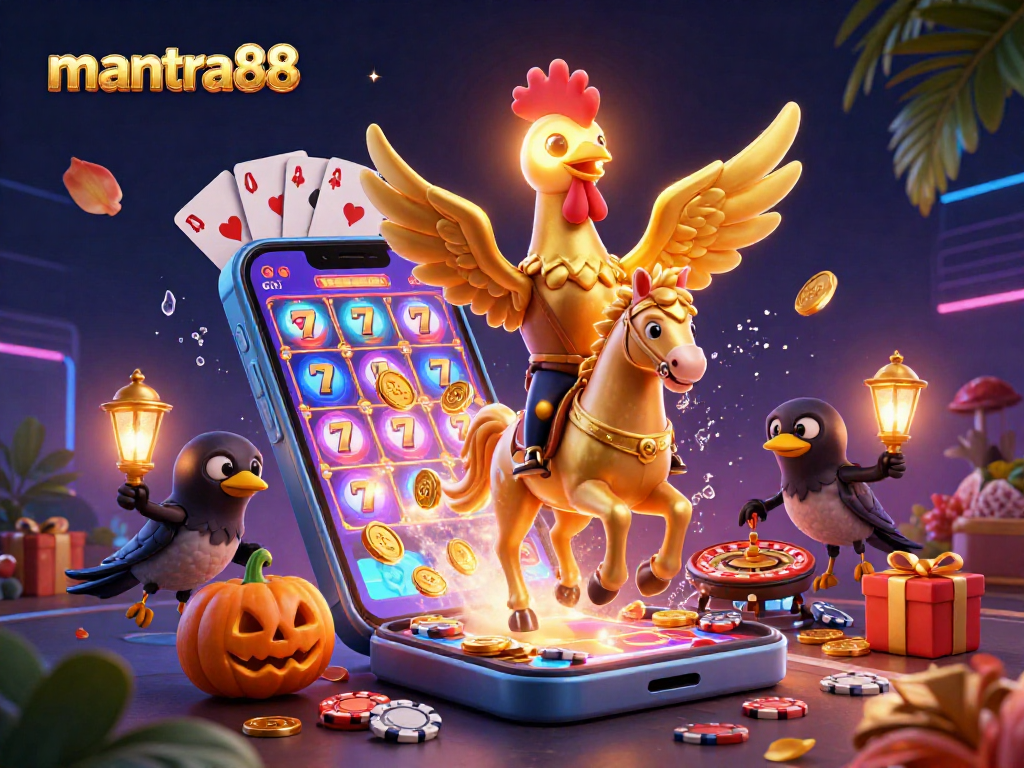 Experience immersive gaming at mantra88 with dynamic slot games and vibrant casino visuals.
