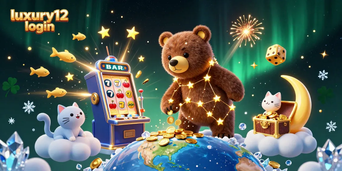 Experience the luxury12 login with a dazzling 3D casino scene full of characters, jackpots, and gaming excitement.