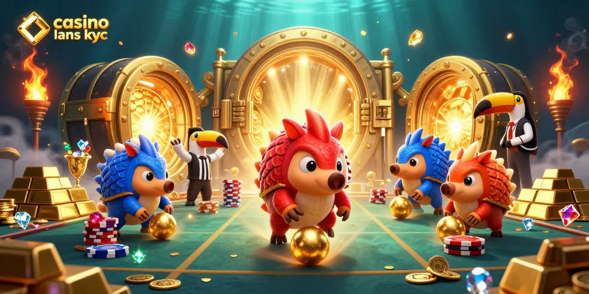Jouez au casino live sans KYC avec des pangolins compétitifs et beaucoup de jetons colorés.