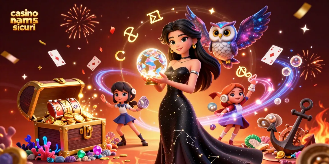 Scopri un'esperienza di gioco emozionante presso casino non AAMS sicuri con elementi mistici e tesori d'oro.