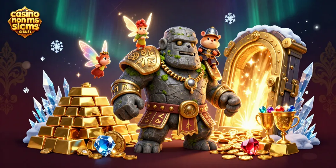 Vivi giochi emozionanti nei casino non aams sicuri con guardiani magici e tesori.