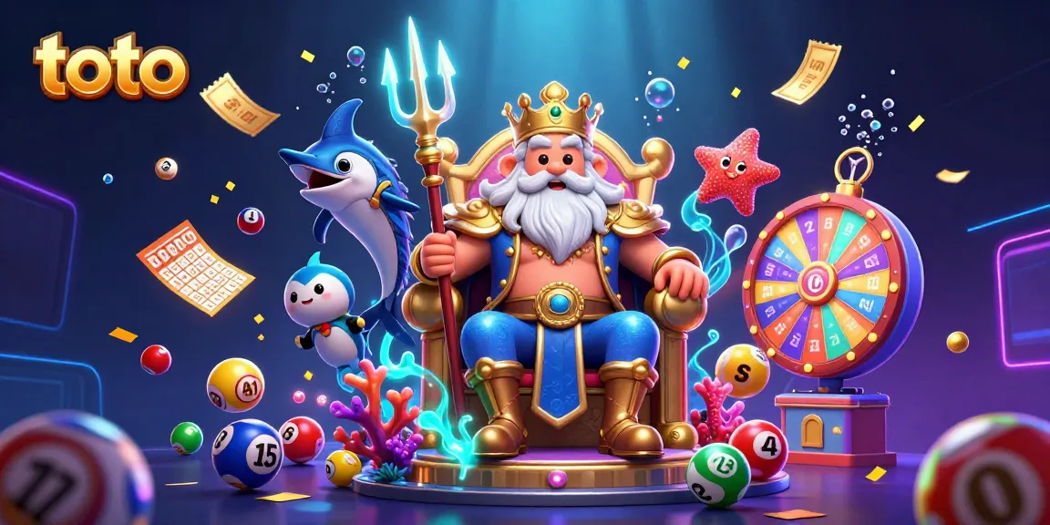 Experience thrilling lottery action with toto's vibrant casino scene featuring colorful elements and engaging characters.