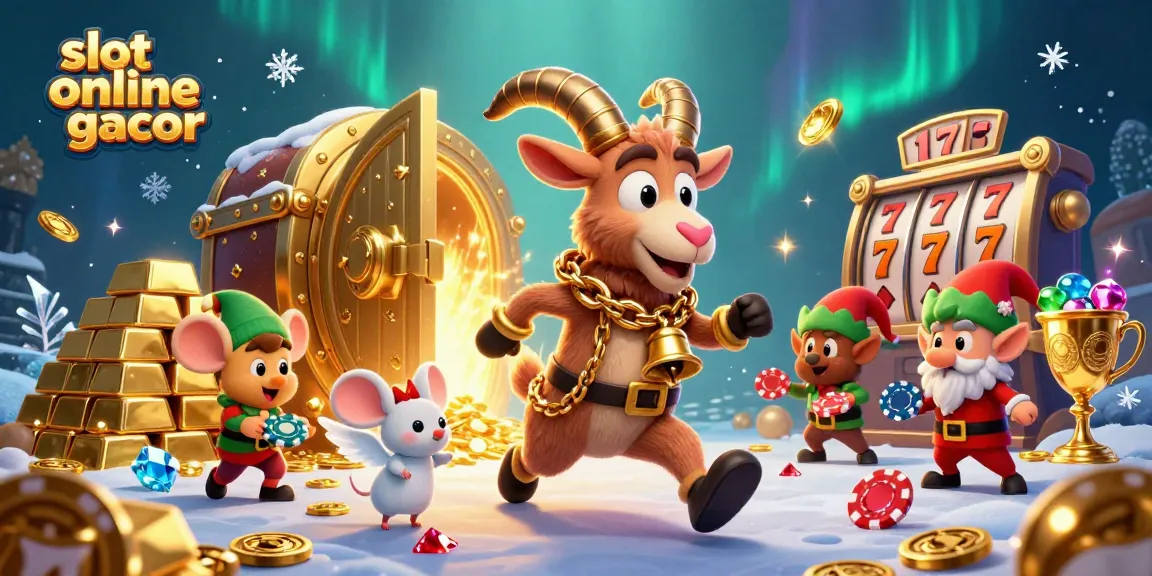 Momen seru bermain slot online gacor dengan karakter kartun di kasino penuh harta dan kejutan.